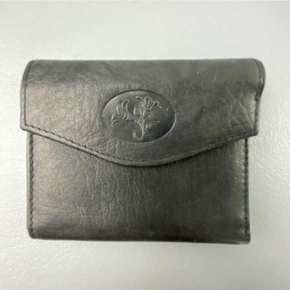 Buxton black full cowhide leather bifold wallet - Picture 3 of 8
